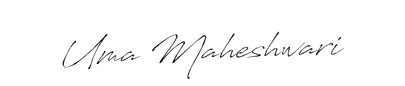 This is the best signature style for the Uma Maheshwari name. Also you like these signature font (Antro_Vectra). Mix name signature. Uma Maheshwari signature style 6 images and pictures png