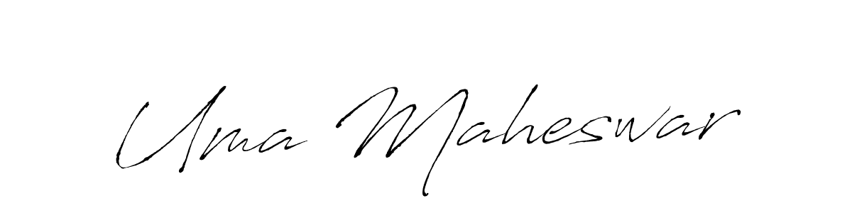 You can use this online signature creator to create a handwritten signature for the name Uma Maheswar. This is the best online autograph maker. Uma Maheswar signature style 6 images and pictures png