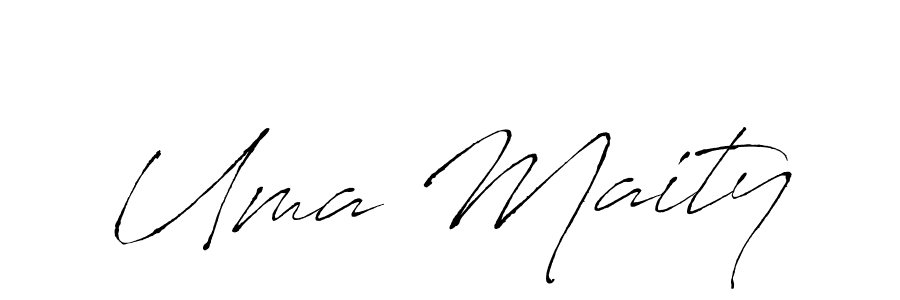 Make a beautiful signature design for name Uma Maity. Use this online signature maker to create a handwritten signature for free. Uma Maity signature style 6 images and pictures png