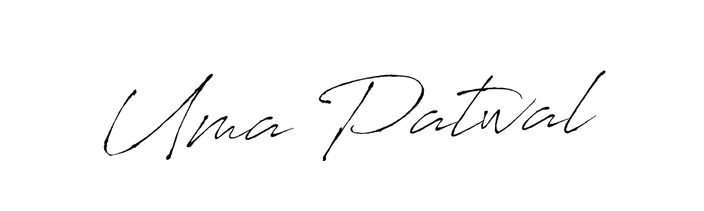 Similarly Antro_Vectra is the best handwritten signature design. Signature creator online .You can use it as an online autograph creator for name Uma Patwal. Uma Patwal signature style 6 images and pictures png