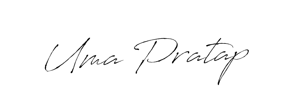 Design your own signature with our free online signature maker. With this signature software, you can create a handwritten (Antro_Vectra) signature for name Uma Pratap. Uma Pratap signature style 6 images and pictures png