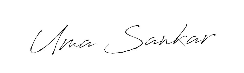 Design your own signature with our free online signature maker. With this signature software, you can create a handwritten (Antro_Vectra) signature for name Uma Sankar. Uma Sankar signature style 6 images and pictures png