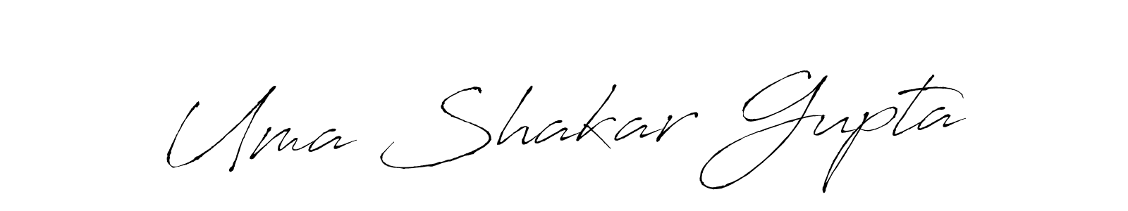 Uma Shakar Gupta stylish signature style. Best Handwritten Sign (Antro_Vectra) for my name. Handwritten Signature Collection Ideas for my name Uma Shakar Gupta. Uma Shakar Gupta signature style 6 images and pictures png