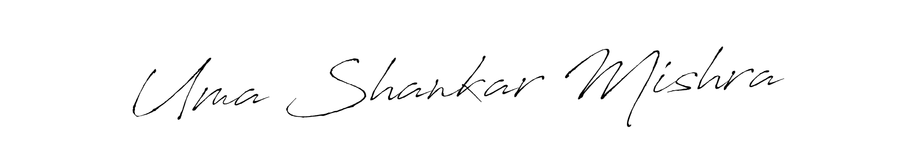 Create a beautiful signature design for name Uma Shankar Mishra. With this signature (Antro_Vectra) fonts, you can make a handwritten signature for free. Uma Shankar Mishra signature style 6 images and pictures png