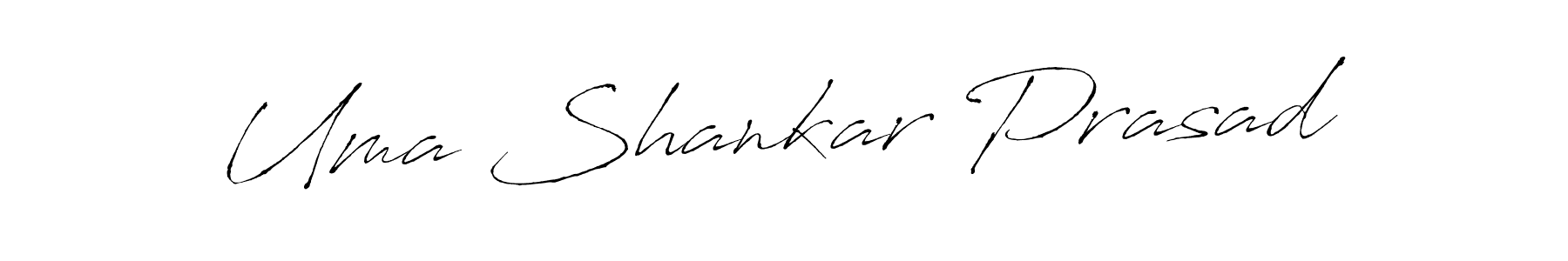This is the best signature style for the Uma Shankar Prasad name. Also you like these signature font (Antro_Vectra). Mix name signature. Uma Shankar Prasad signature style 6 images and pictures png
