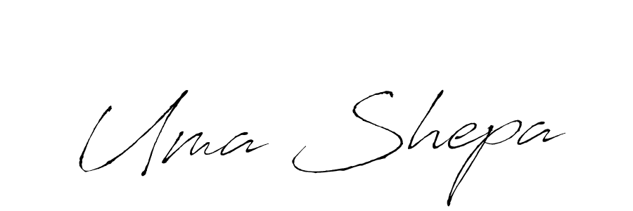 Make a short Uma Shepa signature style. Manage your documents anywhere anytime using Antro_Vectra. Create and add eSignatures, submit forms, share and send files easily. Uma Shepa signature style 6 images and pictures png