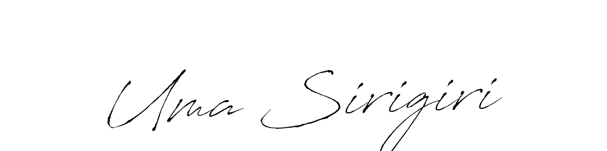 How to Draw Uma Sirigiri signature style? Antro_Vectra is a latest design signature styles for name Uma Sirigiri. Uma Sirigiri signature style 6 images and pictures png