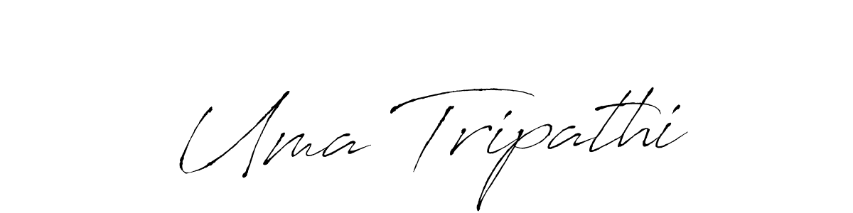 Also we have Uma Tripathi name is the best signature style. Create professional handwritten signature collection using Antro_Vectra autograph style. Uma Tripathi signature style 6 images and pictures png