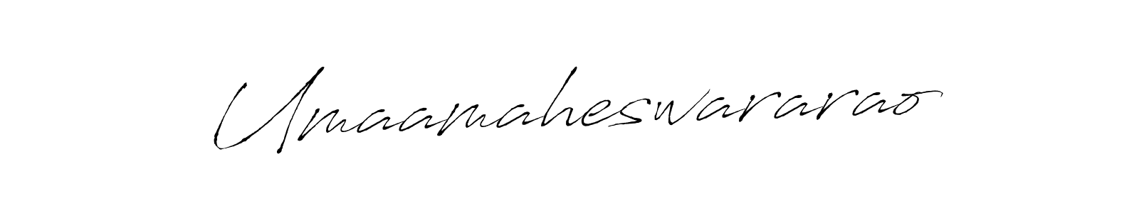 How to make Umaamaheswararao name signature. Use Antro_Vectra style for creating short signs online. This is the latest handwritten sign. Umaamaheswararao signature style 6 images and pictures png