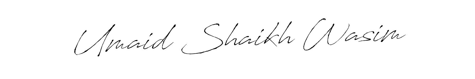 Here are the top 10 professional signature styles for the name Umaid Shaikh Wasim. These are the best autograph styles you can use for your name. Umaid Shaikh Wasim signature style 6 images and pictures png