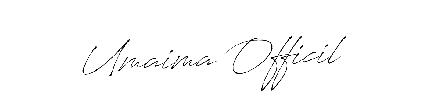 You should practise on your own different ways (Antro_Vectra) to write your name (Umaima Officil) in signature. don't let someone else do it for you. Umaima Officil signature style 6 images and pictures png