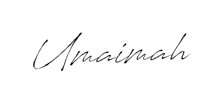 How to make Umaimah signature? Antro_Vectra is a professional autograph style. Create handwritten signature for Umaimah name. Umaimah signature style 6 images and pictures png