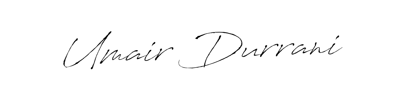 Make a beautiful signature design for name Umair Durrani. Use this online signature maker to create a handwritten signature for free. Umair Durrani signature style 6 images and pictures png