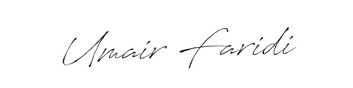 Similarly Antro_Vectra is the best handwritten signature design. Signature creator online .You can use it as an online autograph creator for name Umair Faridi. Umair Faridi signature style 6 images and pictures png