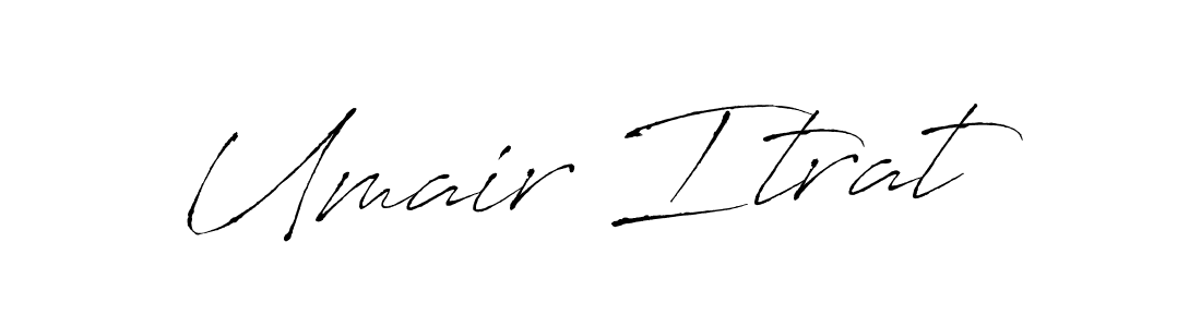 How to Draw Umair Itrat signature style? Antro_Vectra is a latest design signature styles for name Umair Itrat. Umair Itrat signature style 6 images and pictures png