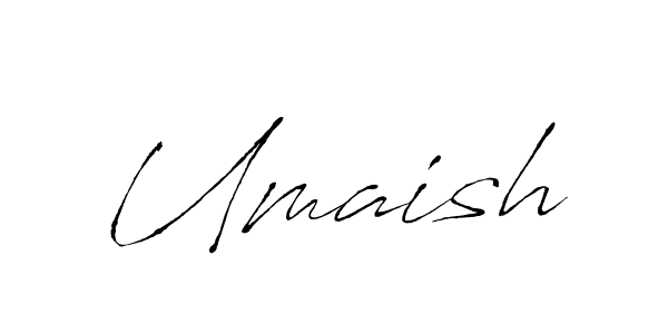 Design your own signature with our free online signature maker. With this signature software, you can create a handwritten (Antro_Vectra) signature for name Umaish. Umaish signature style 6 images and pictures png