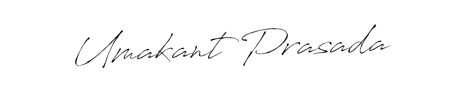 Also we have Umakant Prasada name is the best signature style. Create professional handwritten signature collection using Antro_Vectra autograph style. Umakant Prasada signature style 6 images and pictures png