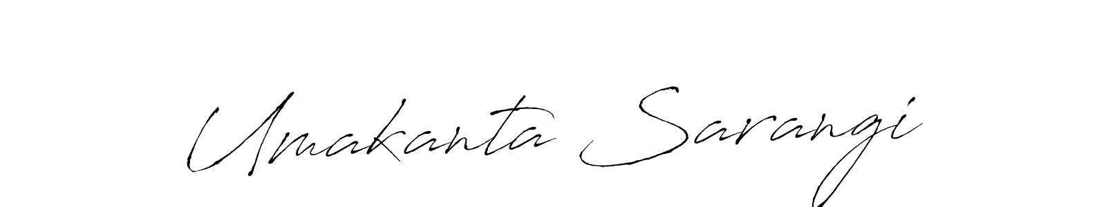 Umakanta Sarangi stylish signature style. Best Handwritten Sign (Antro_Vectra) for my name. Handwritten Signature Collection Ideas for my name Umakanta Sarangi. Umakanta Sarangi signature style 6 images and pictures png