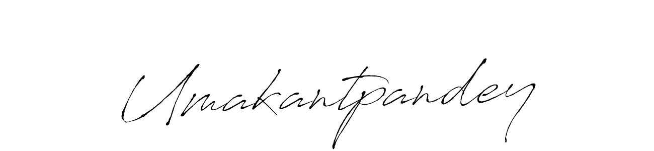 Design your own signature with our free online signature maker. With this signature software, you can create a handwritten (Antro_Vectra) signature for name Umakantpandey. Umakantpandey signature style 6 images and pictures png