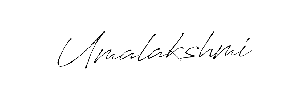 Make a beautiful signature design for name Umalakshmi. With this signature (Antro_Vectra) style, you can create a handwritten signature for free. Umalakshmi signature style 6 images and pictures png