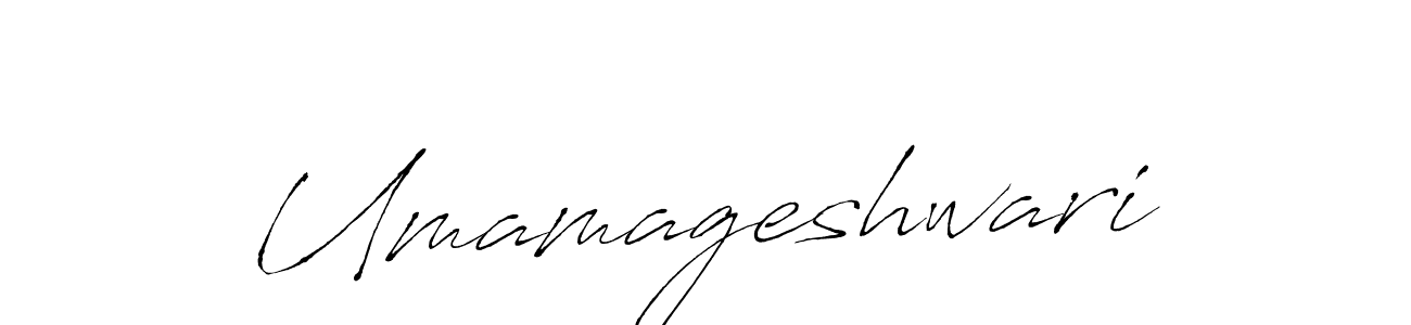 Create a beautiful signature design for name Umamageshwari. With this signature (Antro_Vectra) fonts, you can make a handwritten signature for free. Umamageshwari signature style 6 images and pictures png