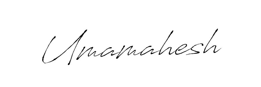 Umamahesh stylish signature style. Best Handwritten Sign (Antro_Vectra) for my name. Handwritten Signature Collection Ideas for my name Umamahesh. Umamahesh signature style 6 images and pictures png