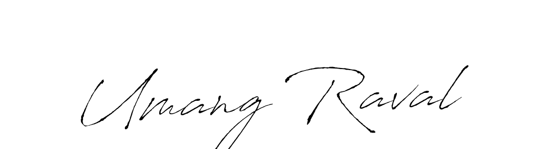 Use a signature maker to create a handwritten signature online. With this signature software, you can design (Antro_Vectra) your own signature for name Umang Raval. Umang Raval signature style 6 images and pictures png