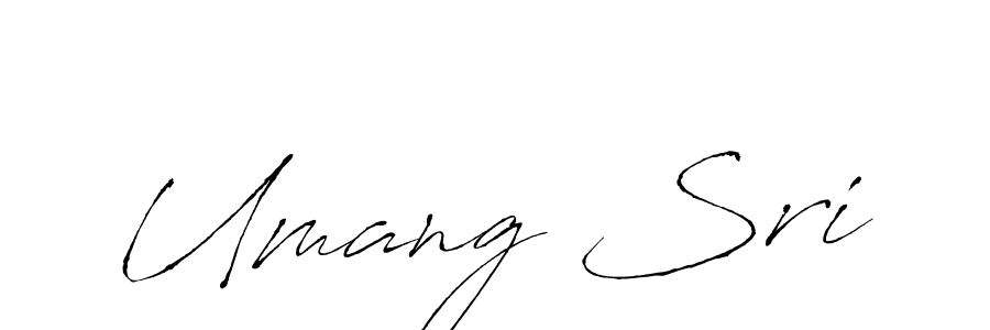 This is the best signature style for the Umang Sri name. Also you like these signature font (Antro_Vectra). Mix name signature. Umang Sri signature style 6 images and pictures png