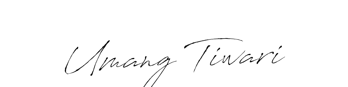 Use a signature maker to create a handwritten signature online. With this signature software, you can design (Antro_Vectra) your own signature for name Umang Tiwari. Umang Tiwari signature style 6 images and pictures png