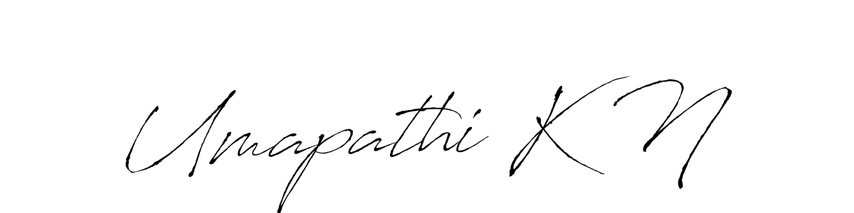 if you are searching for the best signature style for your name Umapathi K N. so please give up your signature search. here we have designed multiple signature styles  using Antro_Vectra. Umapathi K N signature style 6 images and pictures png