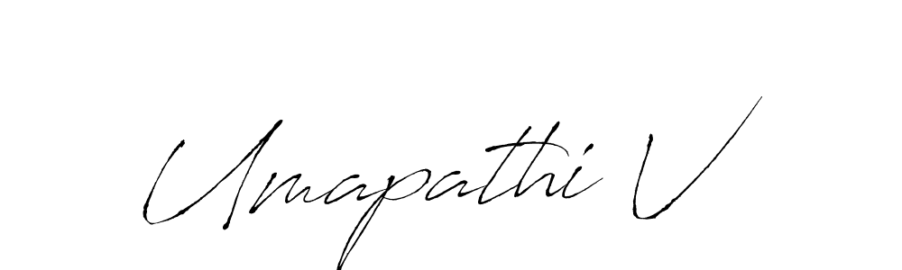 Here are the top 10 professional signature styles for the name Umapathi V. These are the best autograph styles you can use for your name. Umapathi V signature style 6 images and pictures png