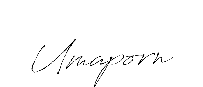 Make a beautiful signature design for name Umaporn. Use this online signature maker to create a handwritten signature for free. Umaporn signature style 6 images and pictures png