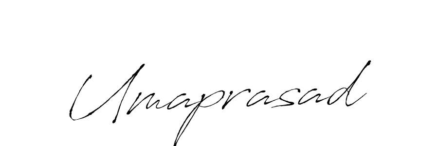 Make a beautiful signature design for name Umaprasad. With this signature (Antro_Vectra) style, you can create a handwritten signature for free. Umaprasad signature style 6 images and pictures png