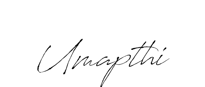 Umapthi stylish signature style. Best Handwritten Sign (Antro_Vectra) for my name. Handwritten Signature Collection Ideas for my name Umapthi. Umapthi signature style 6 images and pictures png