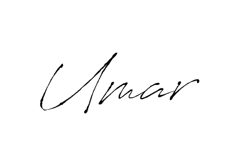 Umar  stylish signature style. Best Handwritten Sign (Antro_Vectra) for my name. Handwritten Signature Collection Ideas for my name Umar . Umar  signature style 6 images and pictures png