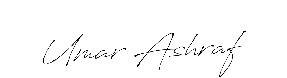 Use a signature maker to create a handwritten signature online. With this signature software, you can design (Antro_Vectra) your own signature for name Umar Ashraf. Umar Ashraf signature style 6 images and pictures png