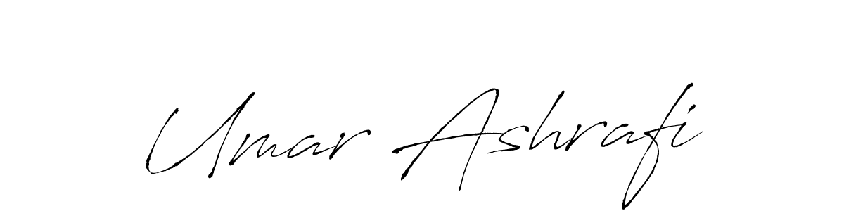 Create a beautiful signature design for name Umar Ashrafi. With this signature (Antro_Vectra) fonts, you can make a handwritten signature for free. Umar Ashrafi signature style 6 images and pictures png