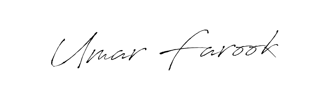 Also we have Umar Farook name is the best signature style. Create professional handwritten signature collection using Antro_Vectra autograph style. Umar Farook signature style 6 images and pictures png