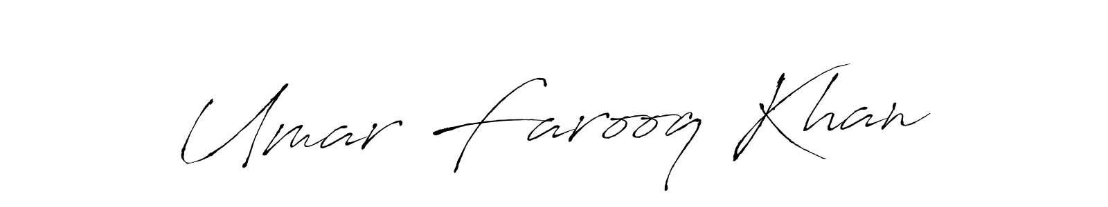 Use a signature maker to create a handwritten signature online. With this signature software, you can design (Antro_Vectra) your own signature for name Umar Farooq Khan. Umar Farooq Khan signature style 6 images and pictures png