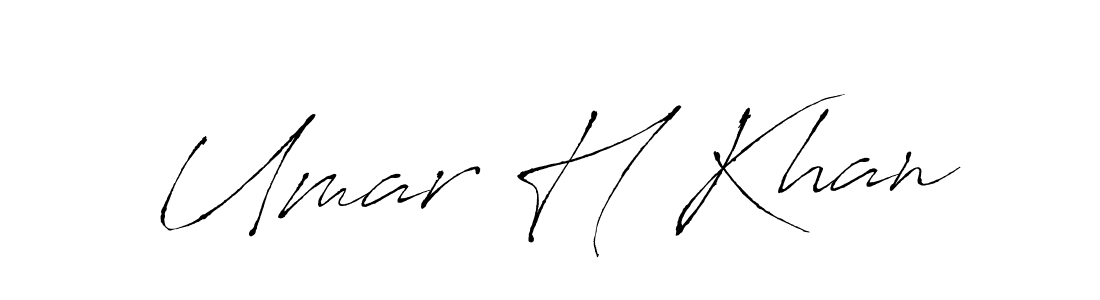 Make a short Umar H Khan signature style. Manage your documents anywhere anytime using Antro_Vectra. Create and add eSignatures, submit forms, share and send files easily. Umar H Khan signature style 6 images and pictures png