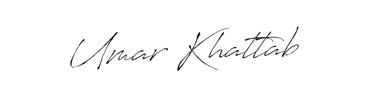 Also we have Umar Khattab name is the best signature style. Create professional handwritten signature collection using Antro_Vectra autograph style. Umar Khattab signature style 6 images and pictures png