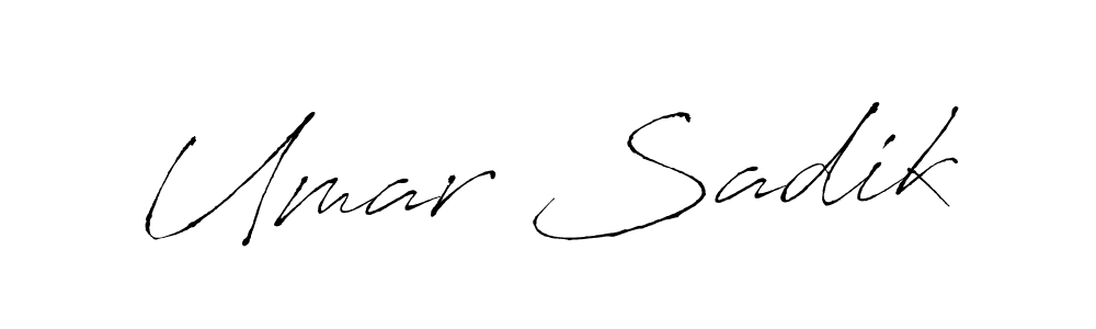 It looks lik you need a new signature style for name Umar Sadik. Design unique handwritten (Antro_Vectra) signature with our free signature maker in just a few clicks. Umar Sadik signature style 6 images and pictures png