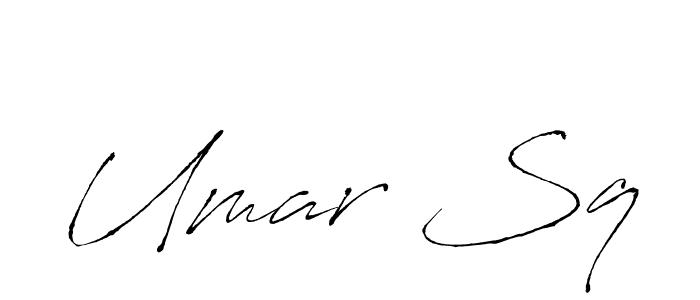 Also we have Umar Sq name is the best signature style. Create professional handwritten signature collection using Antro_Vectra autograph style. Umar Sq signature style 6 images and pictures png