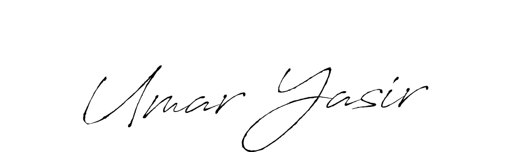 Also we have Umar Yasir name is the best signature style. Create professional handwritten signature collection using Antro_Vectra autograph style. Umar Yasir signature style 6 images and pictures png