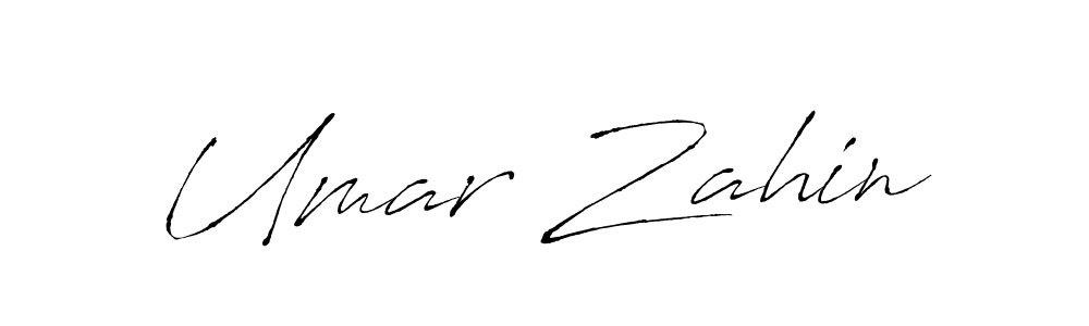 Use a signature maker to create a handwritten signature online. With this signature software, you can design (Antro_Vectra) your own signature for name Umar Zahin. Umar Zahin signature style 6 images and pictures png