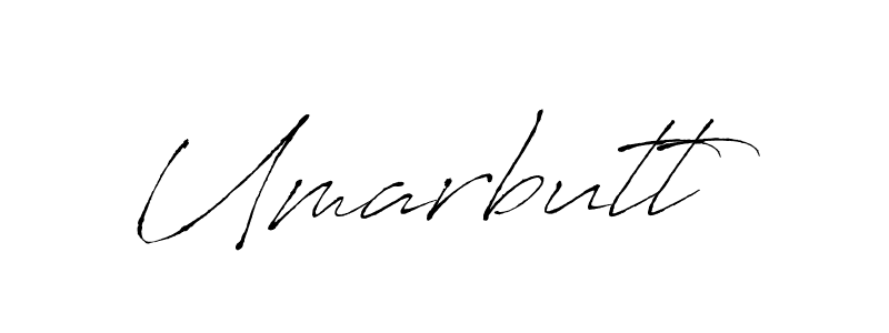 How to make Umarbutt name signature. Use Antro_Vectra style for creating short signs online. This is the latest handwritten sign. Umarbutt signature style 6 images and pictures png