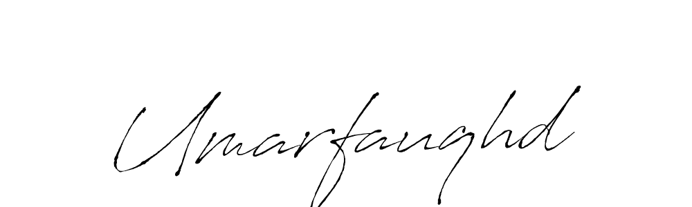 Umarfauqhd stylish signature style. Best Handwritten Sign (Antro_Vectra) for my name. Handwritten Signature Collection Ideas for my name Umarfauqhd. Umarfauqhd signature style 6 images and pictures png