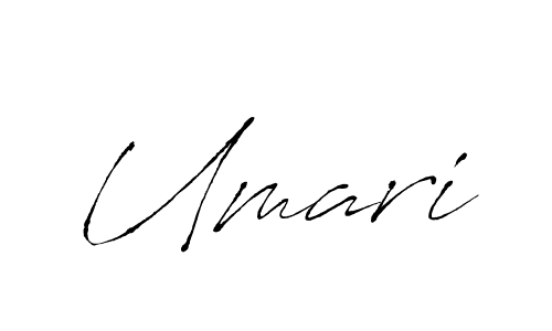 Umari stylish signature style. Best Handwritten Sign (Antro_Vectra) for my name. Handwritten Signature Collection Ideas for my name Umari. Umari signature style 6 images and pictures png