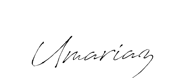 How to make Umariaz signature? Antro_Vectra is a professional autograph style. Create handwritten signature for Umariaz name. Umariaz signature style 6 images and pictures png