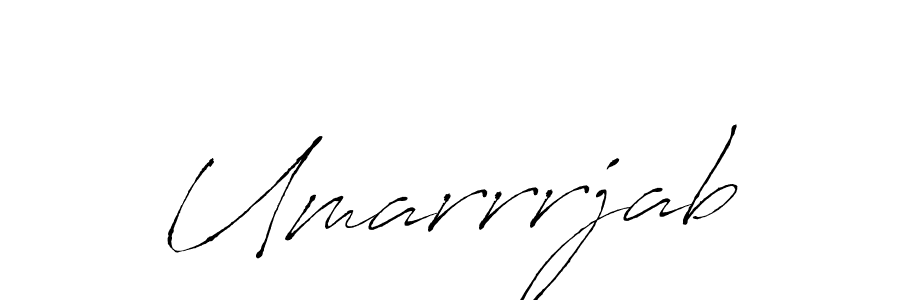 Umarrrjab stylish signature style. Best Handwritten Sign (Antro_Vectra) for my name. Handwritten Signature Collection Ideas for my name Umarrrjab. Umarrrjab signature style 6 images and pictures png